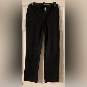 Black chinos